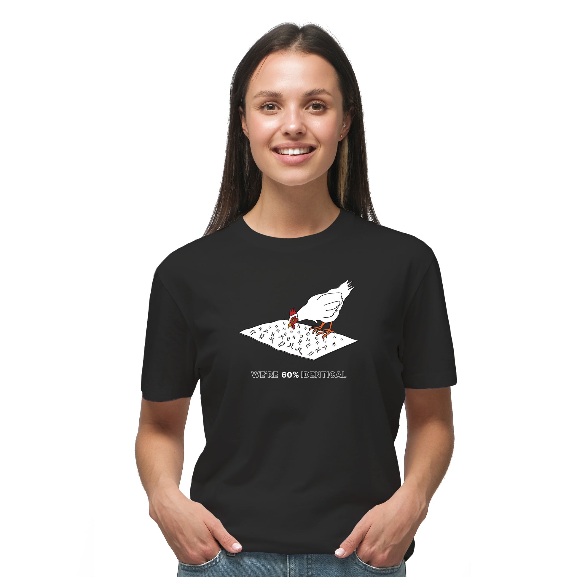 23andMe Merch - Women's Chicken T-Shirt – The Gene Shop