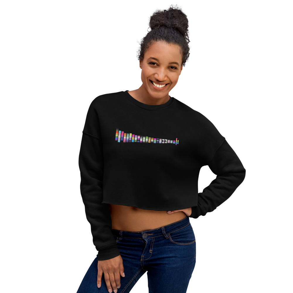 Women's Pride Crewneck Cropped Sweatshirt